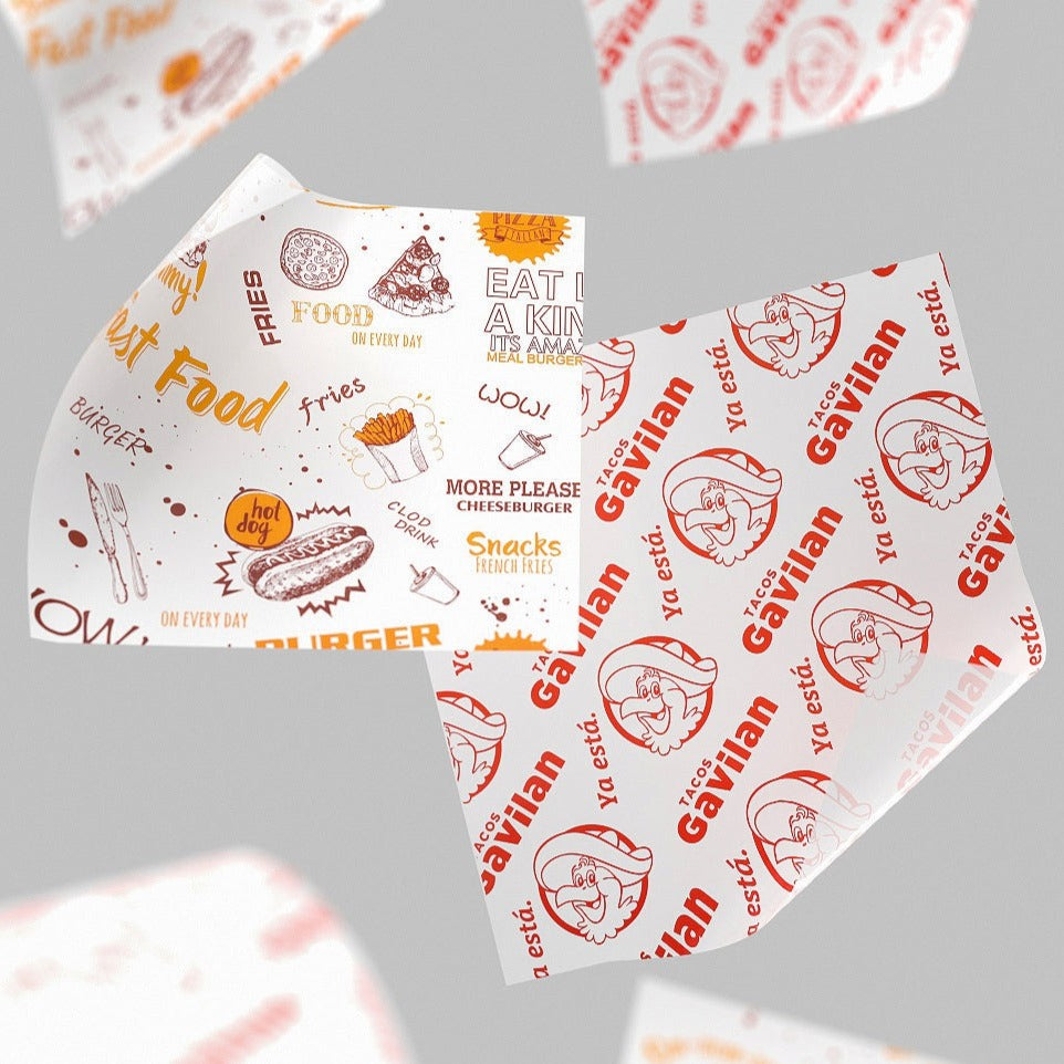 Greaseproof Wrapping Paper - For Customized