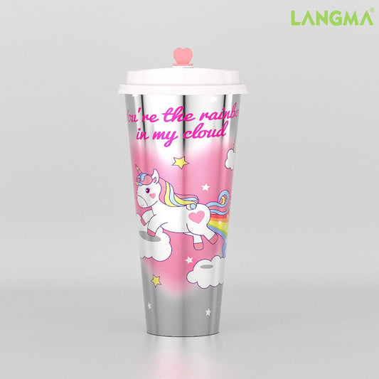 Unicorn Tumbler Cup Set