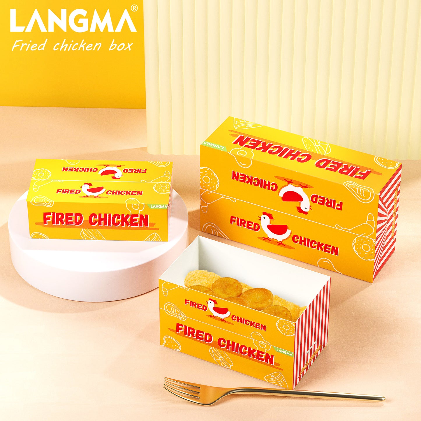 Chicken Takeout Meal Box - For Customized