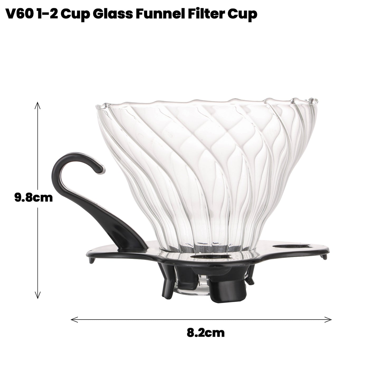 VOLKAFE V60 Pour Over Coffee Dripper