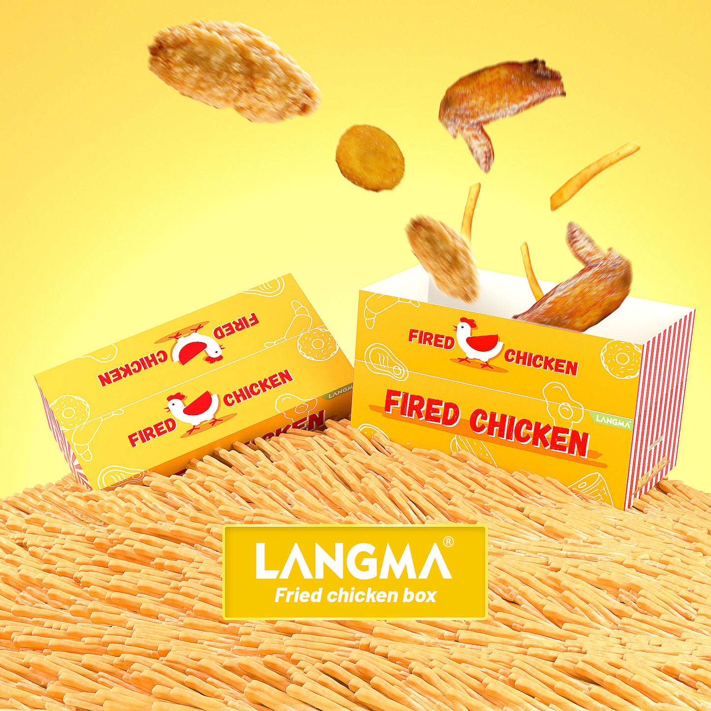 Chicken Takeout Meal Box - For Customized