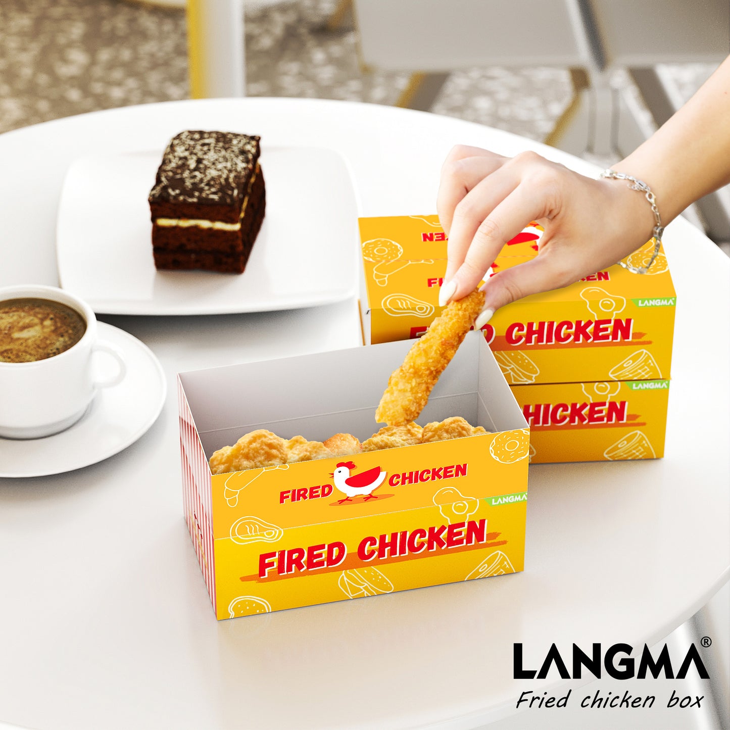 Chicken Takeout Meal Box - For Customized