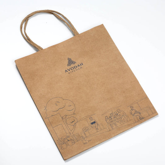 Custom Printing Takeout Paper Bag