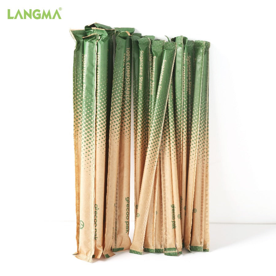 SugarCane Straw- 6*210mm/12*230mm
