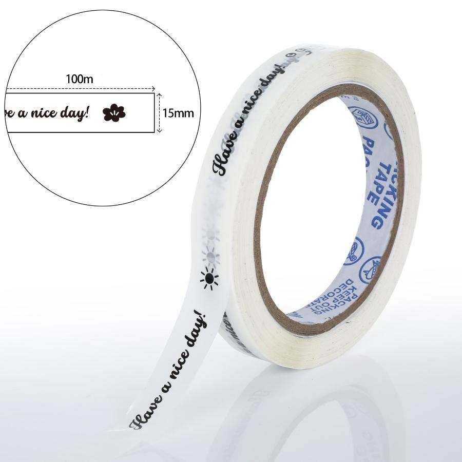 15mm Packing Tape - Have a nice day!