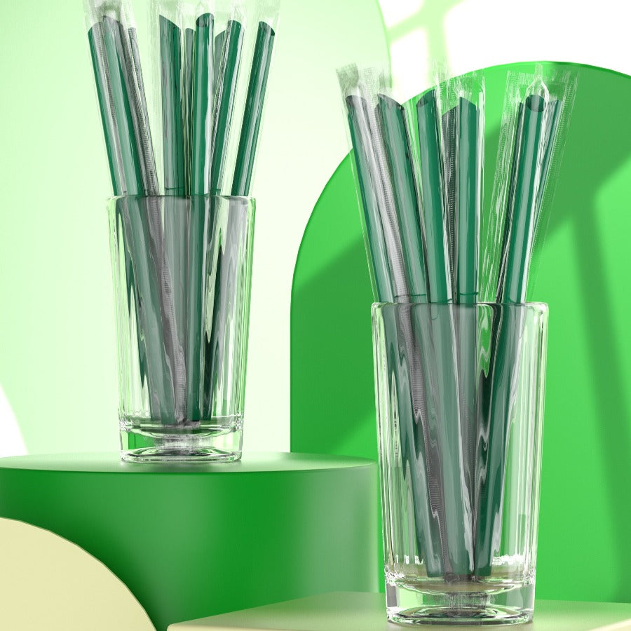 11*210mm Boba Straw green straw