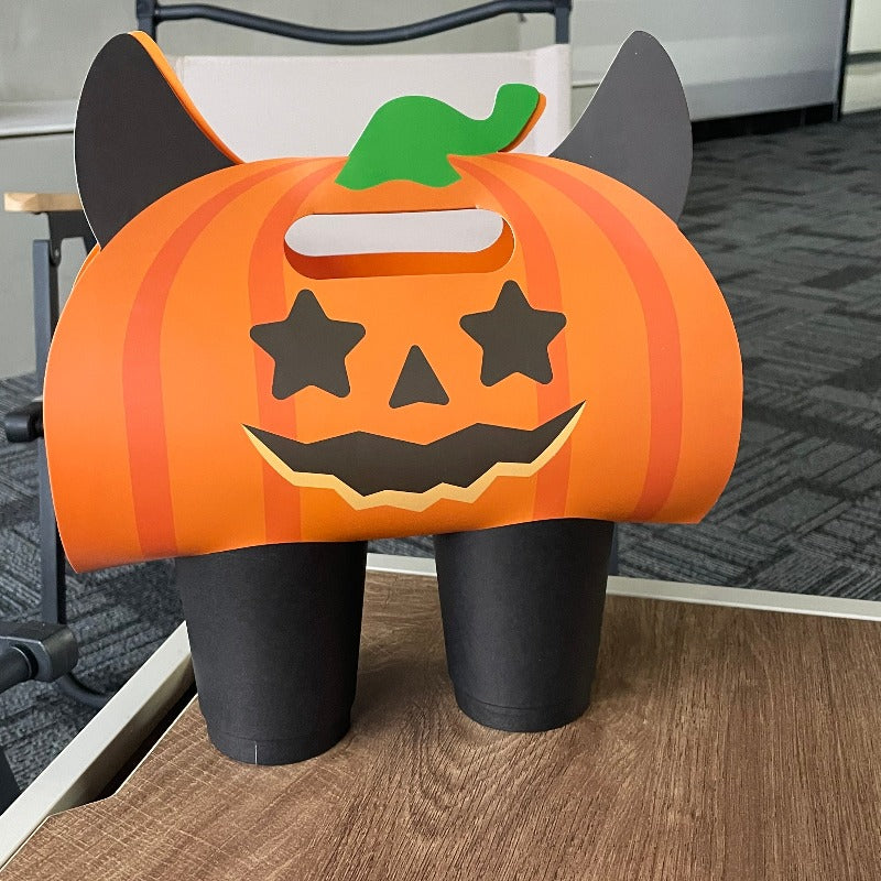 Halloween Takeout Cup Carrier