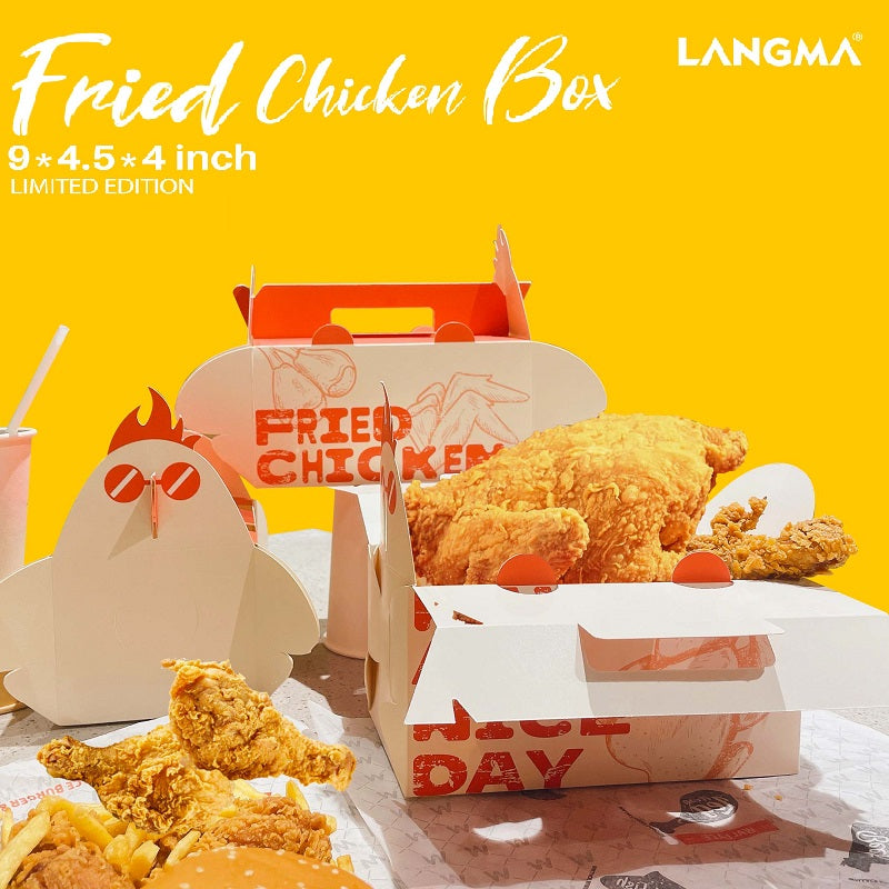 Fried Chicken Takeout Box - Original Customized By Langma