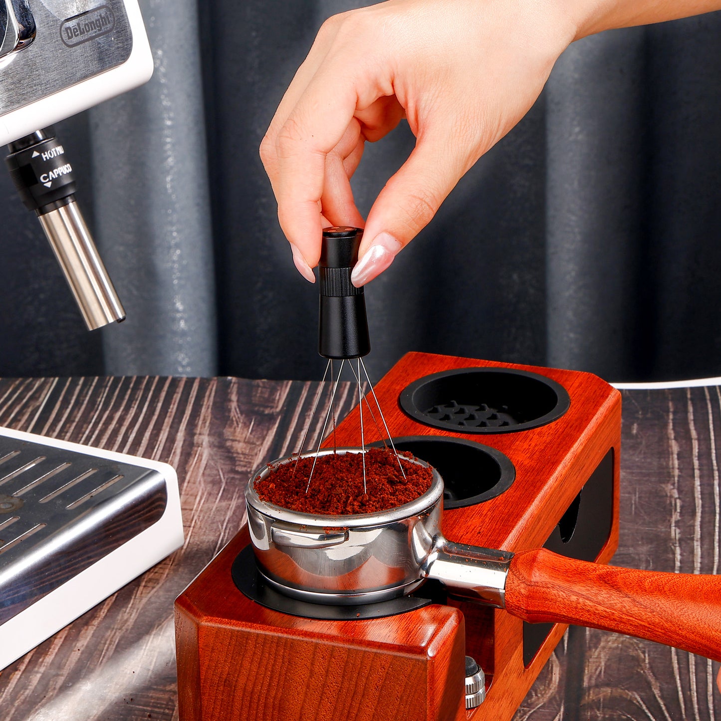 VOLKAFE Adjustable Espresso WDT Tool