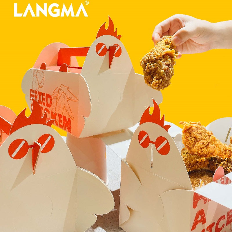 Fried Chicken Takeout Box - Original Customized By Langma