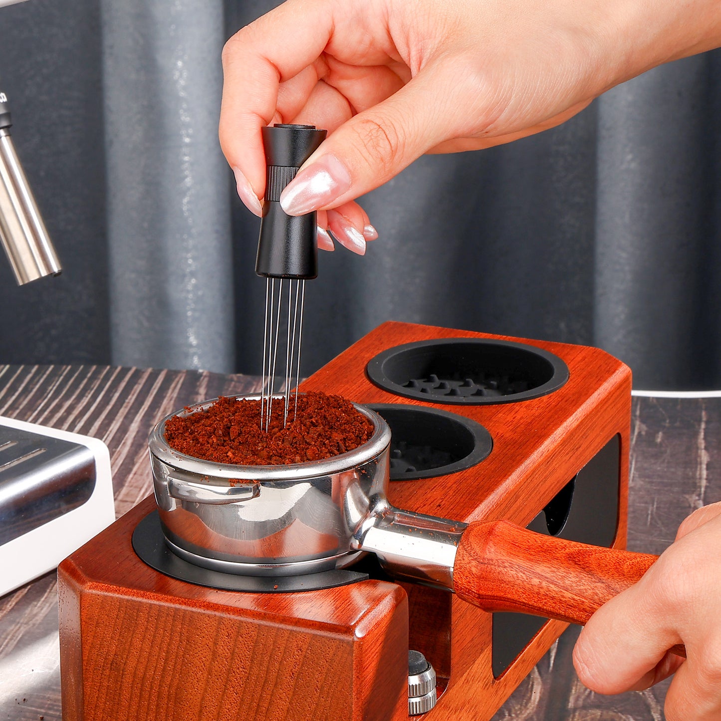 VOLKAFE Adjustable Espresso WDT Tool