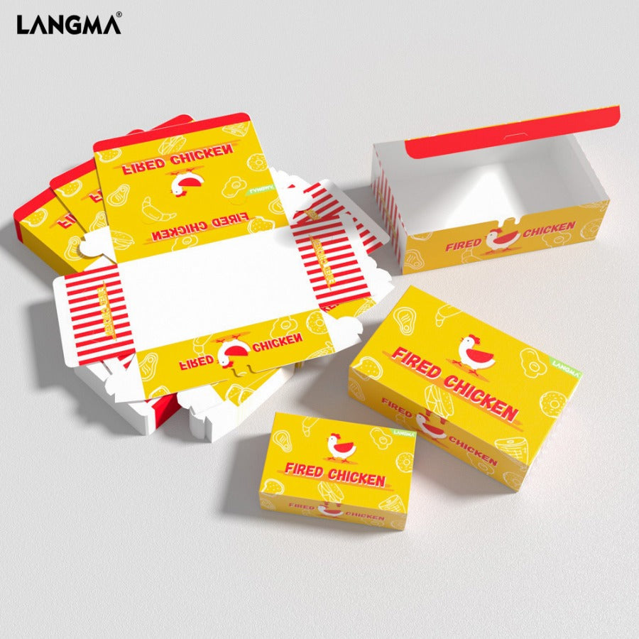Flip Cover Chicken Meal box 3 size