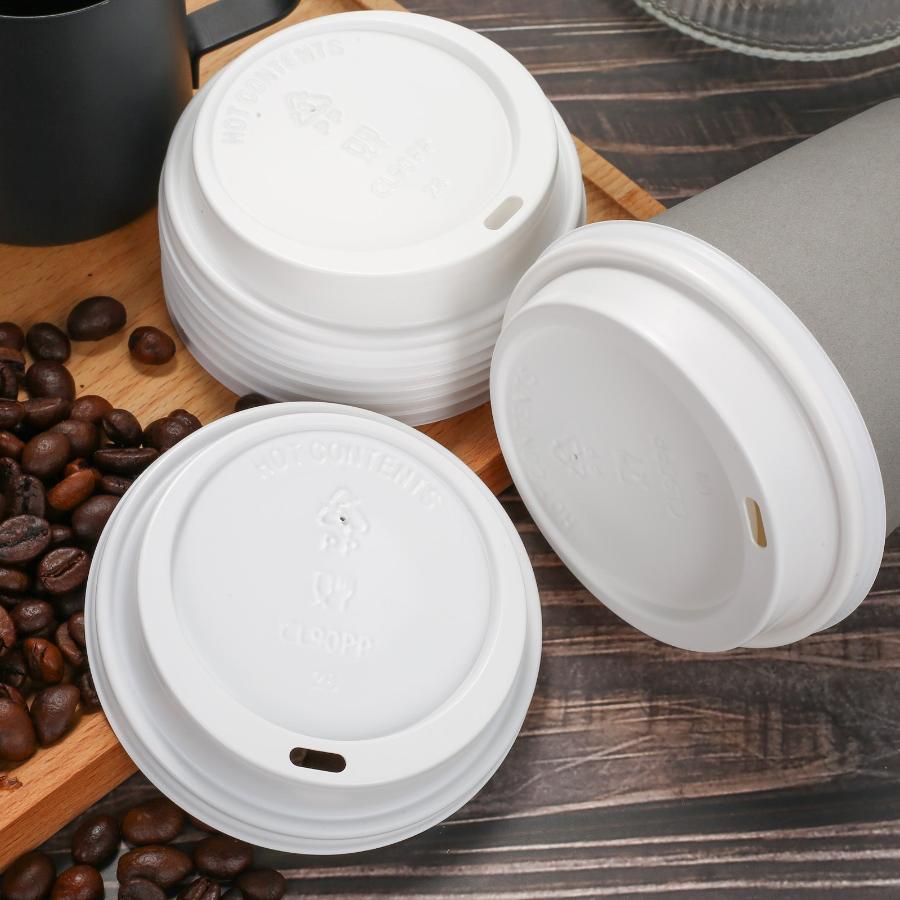 90mm Open Mouth Coffee Lid