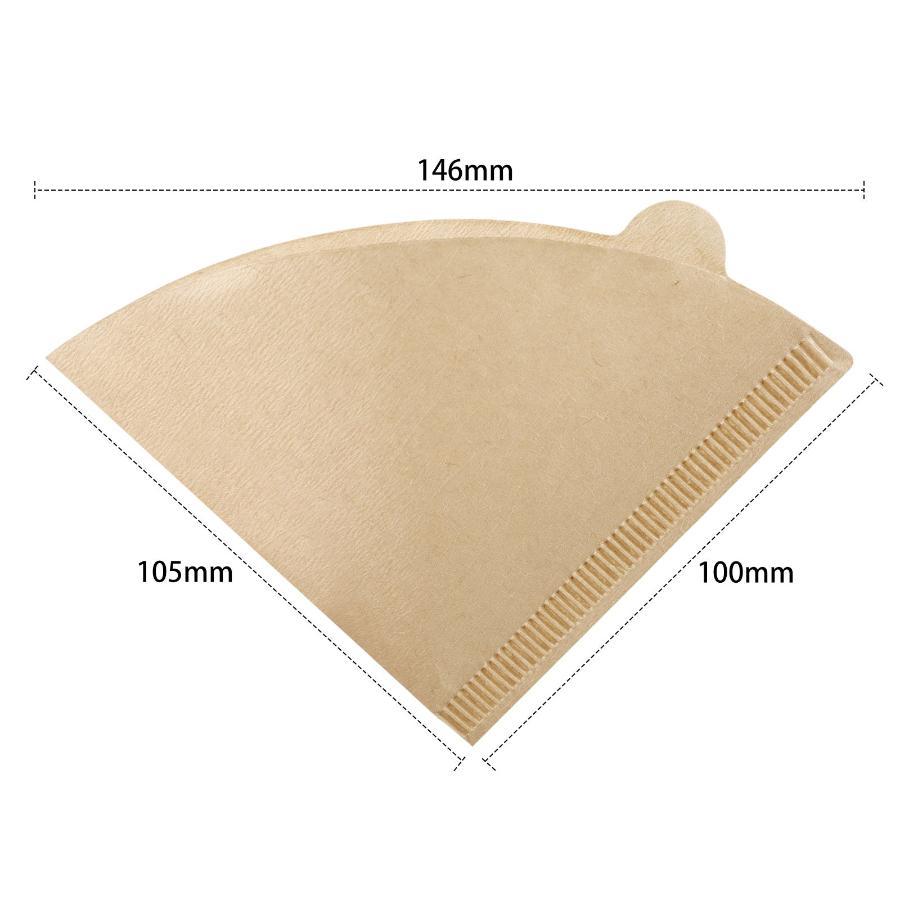V-type Brown Coffee Filter Paper