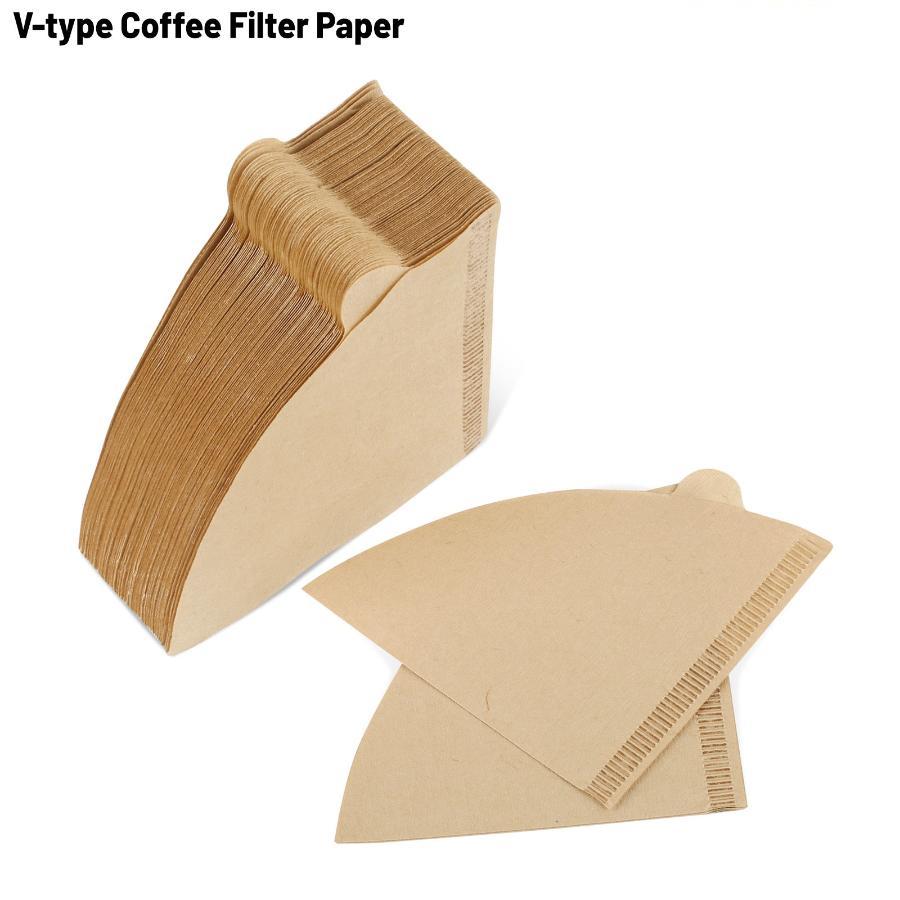 V-type Brown Coffee Filter Paper
