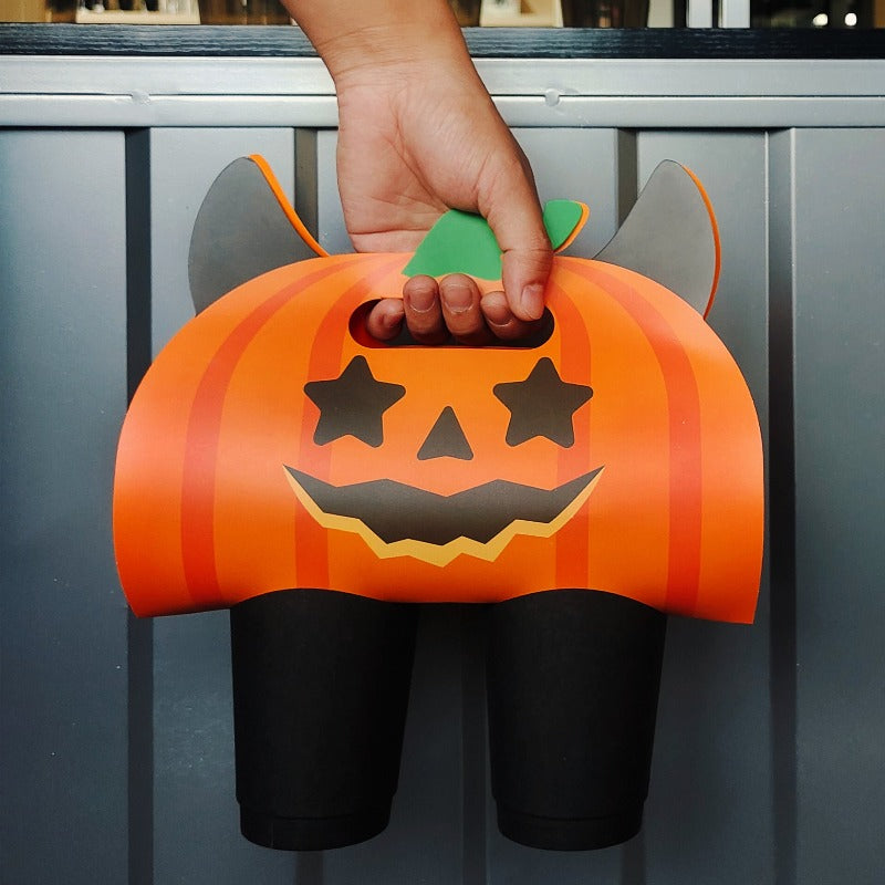 Halloween Takeout Cup Carrier