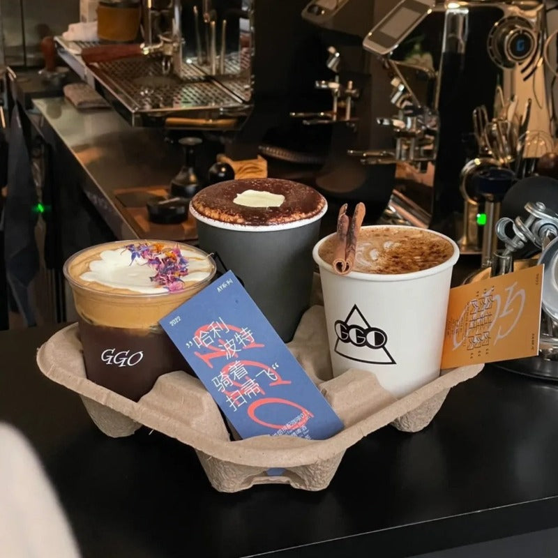 4-Cup Puly Holder Tray
