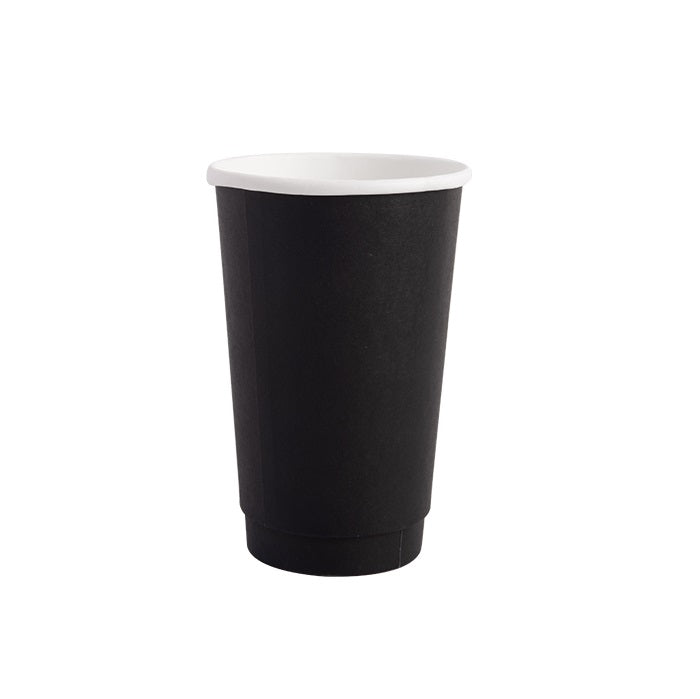 FULL BLACK Double Wall Paper Cup
