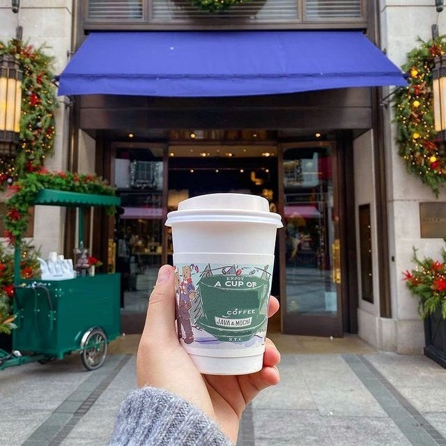 Custom Paper Cup Sleeves - Christmas Holiday