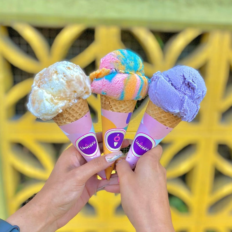 Custom Cone Sleeve - Paper Ice Cream Sleeve