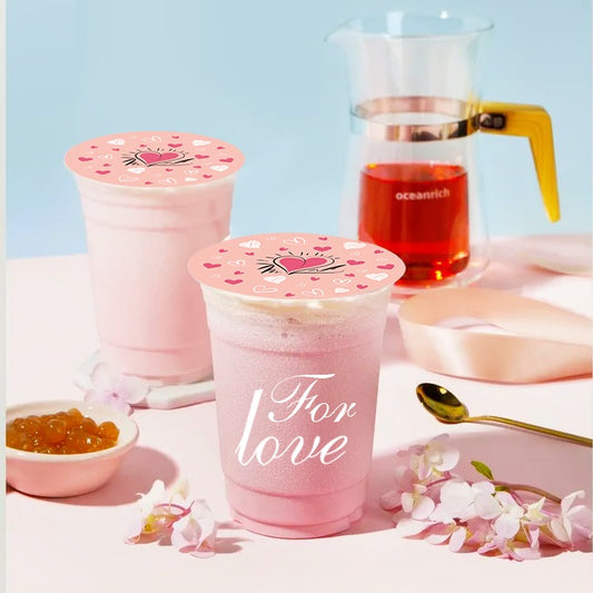 Heart-shaped Plastic Sealing Film - Designed By Langma