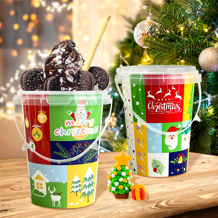 CHRISTMAS BUCKET - Exclusive Designed 1000ML