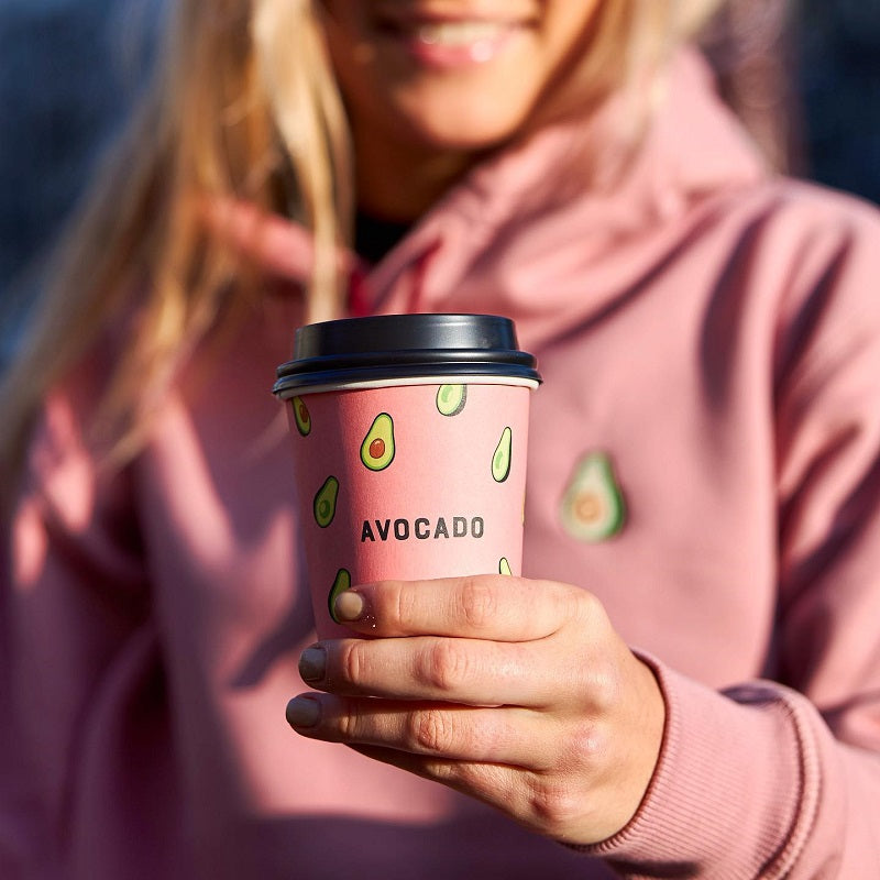 Custom Single Wall Paper Cup - Avocado
