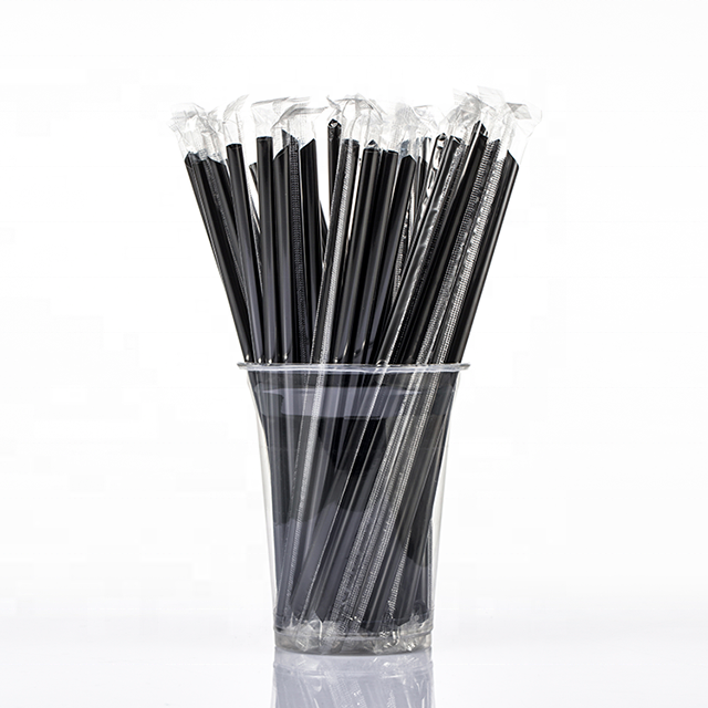 Boba Giant Straw Bulk Packing Plastic Products Plastic Straw Johor