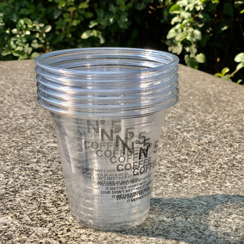 langma dispisable plastic cup milktea cup