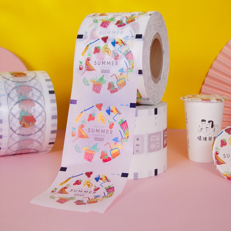 Custom Cup Sealing Film - Paper Film