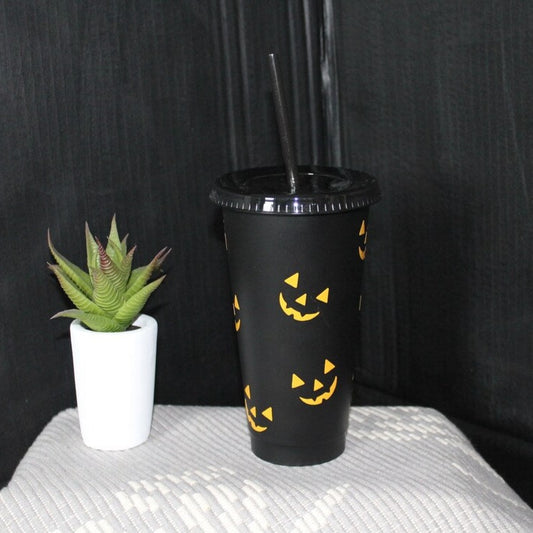 Customized Reusable Plastic Tumbler - Matte Cold Cup