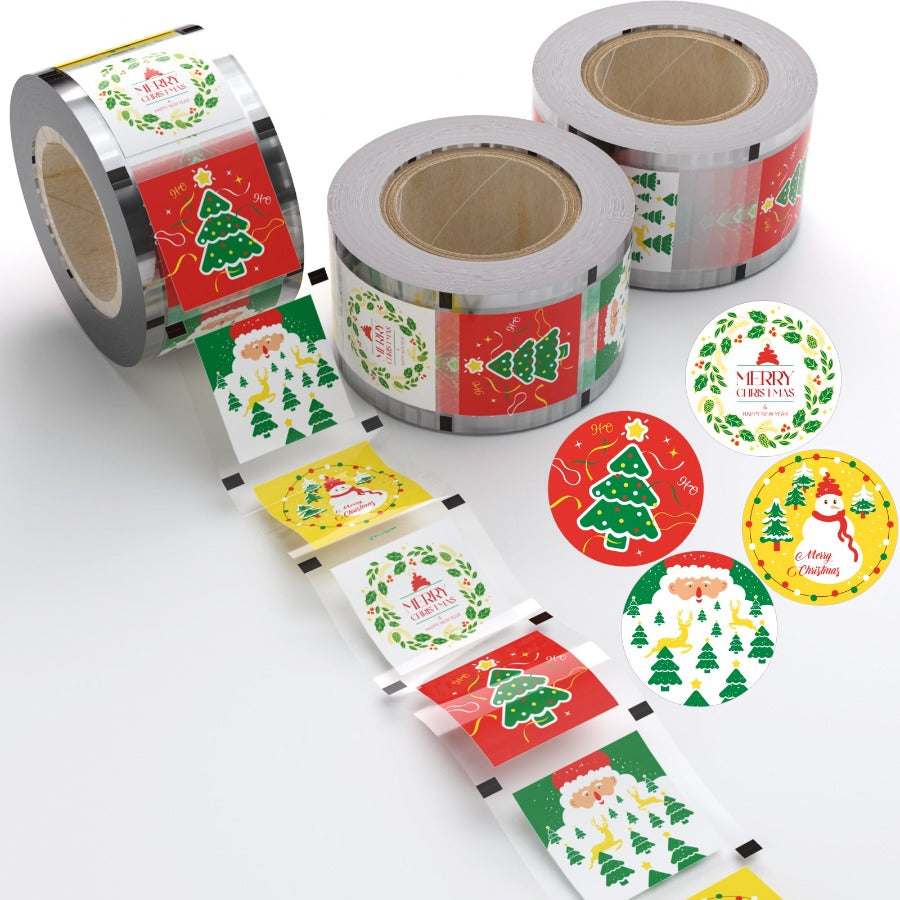 Christmas Sealing Film Roll