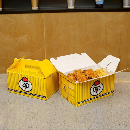 fried chicken wings box