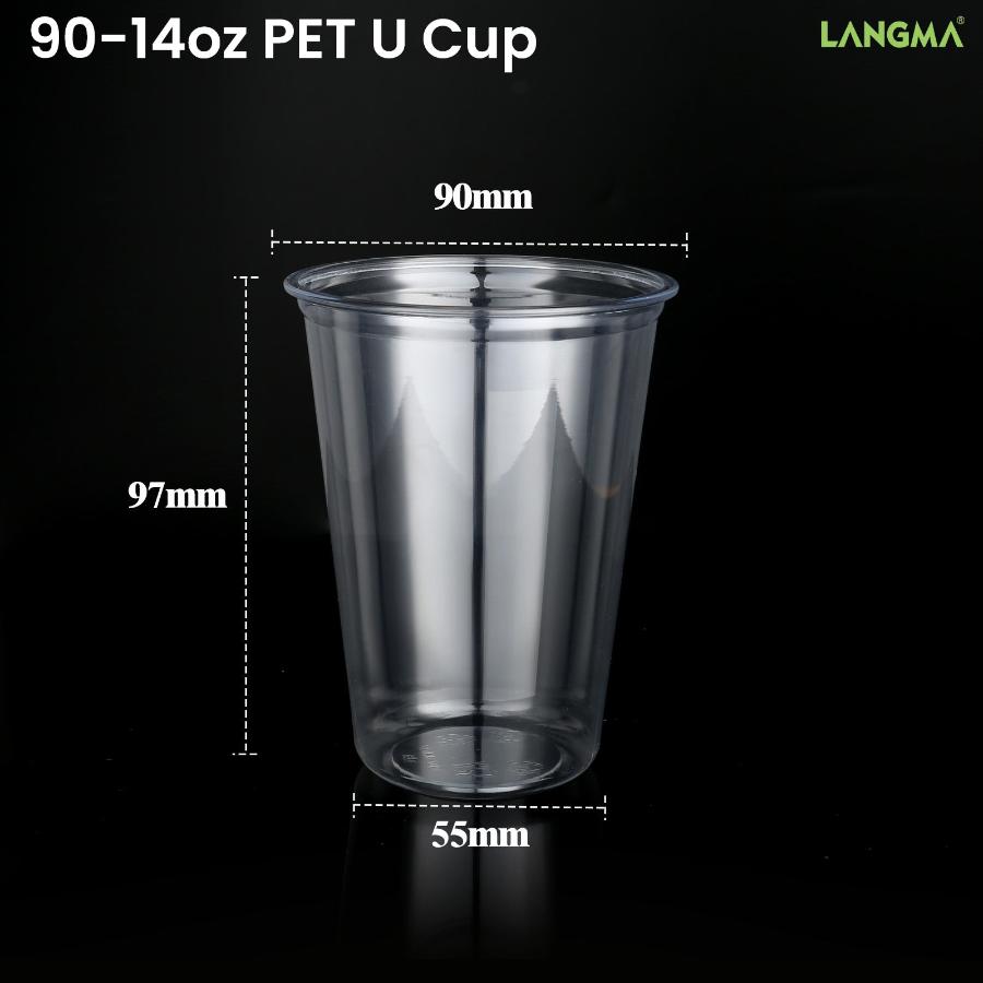 90mm PET U Cup