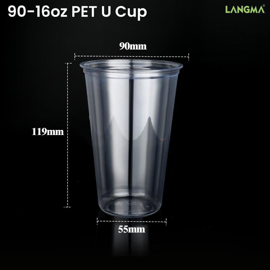 90mm PET U Cup