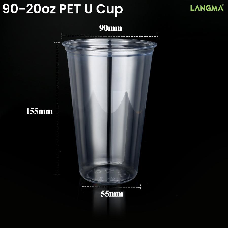 90mm PET U Cup