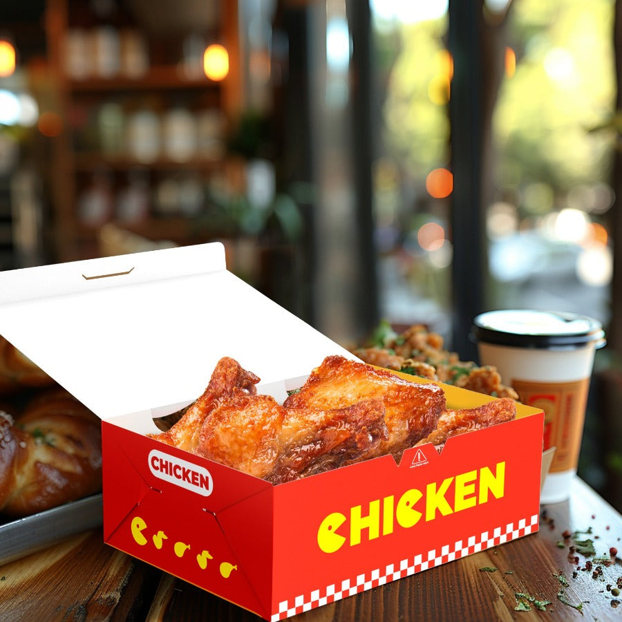 Roast Chicken paper Box