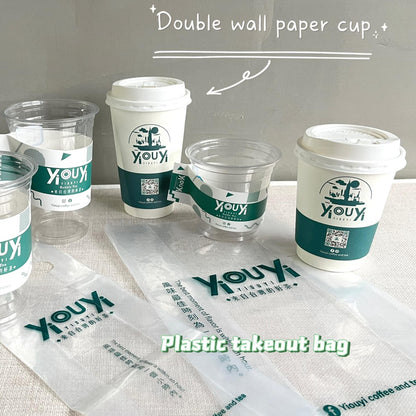 Custom Printing Takeout Plastic Bag