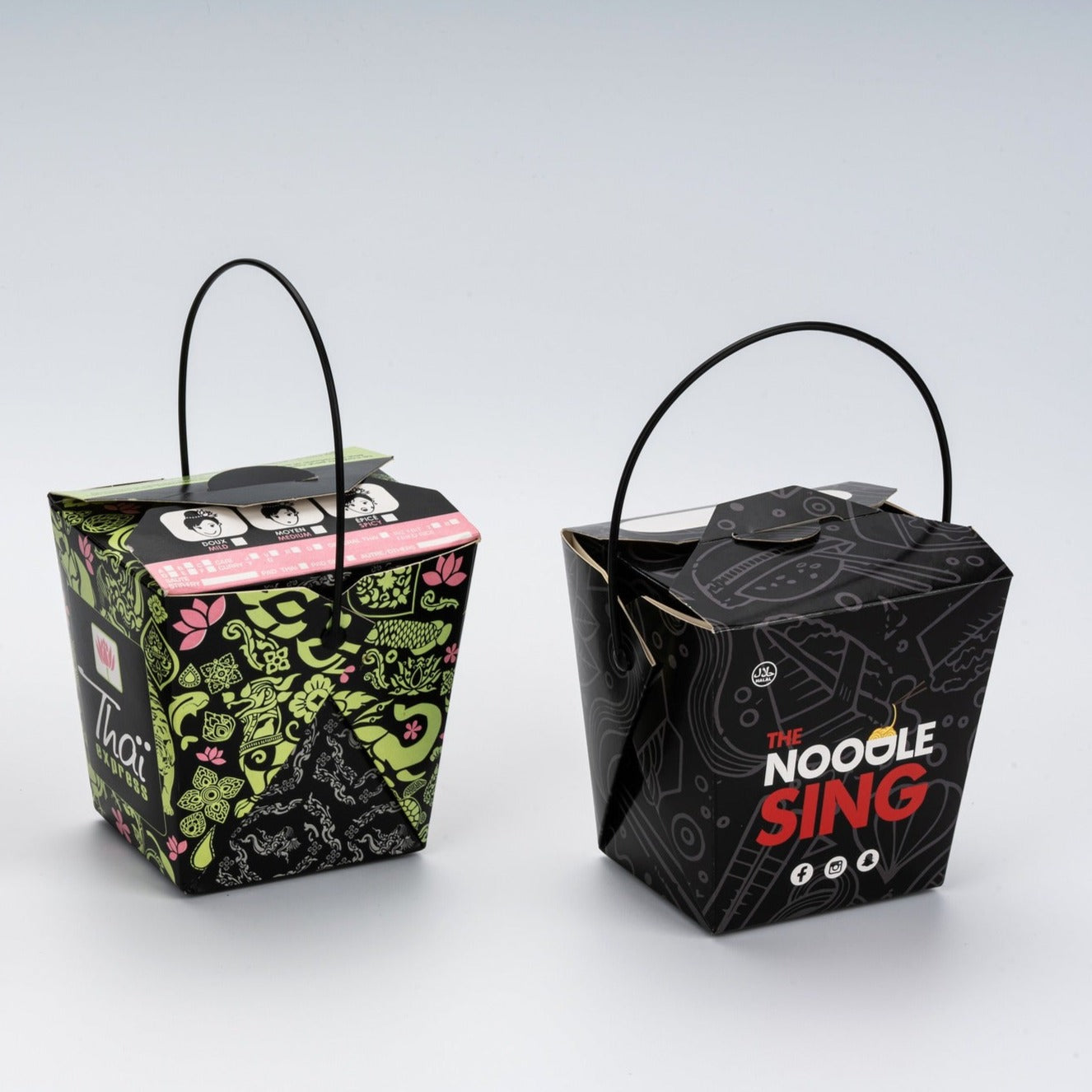 Customized Rice/ Noodle Takeout Box- 26/32oz – Langma Packaging