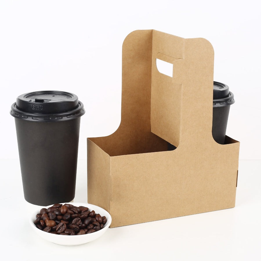 2 Cup Drink Carrier With Handle