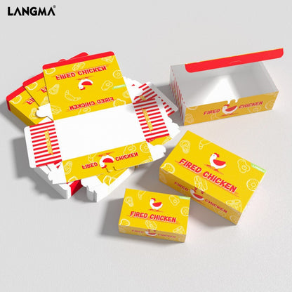 Flip Cover Chicken Meal box 3 size
