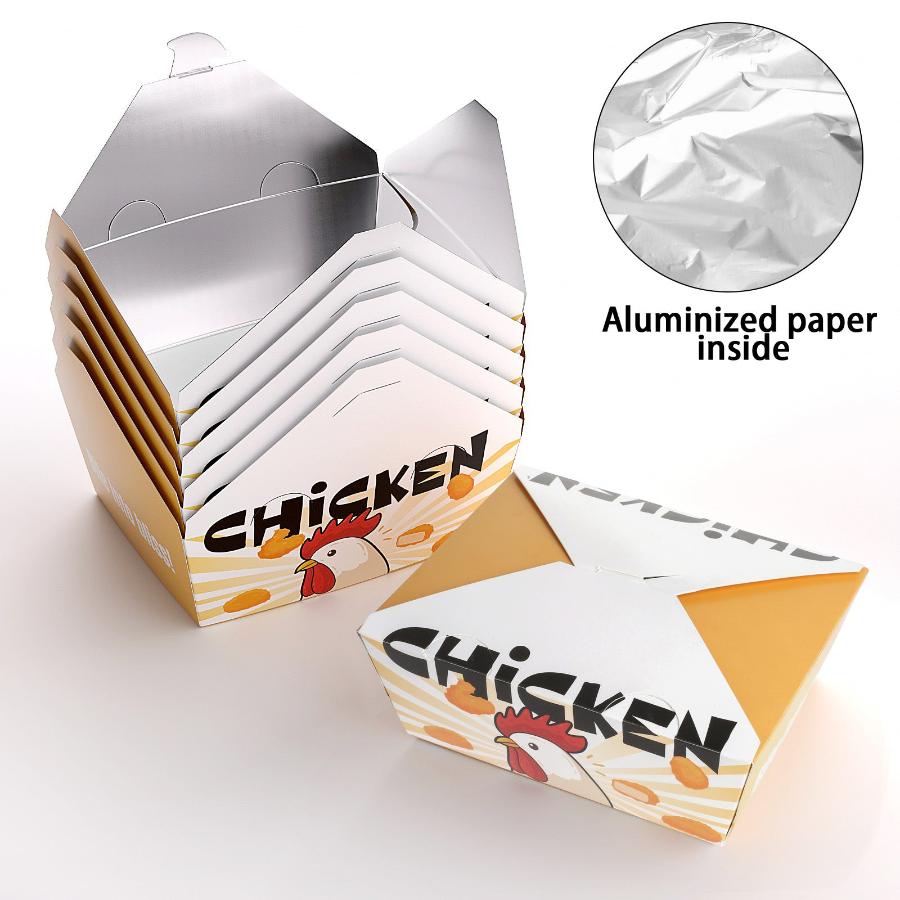 Chicken Meal Box - Aluminized Paper Box