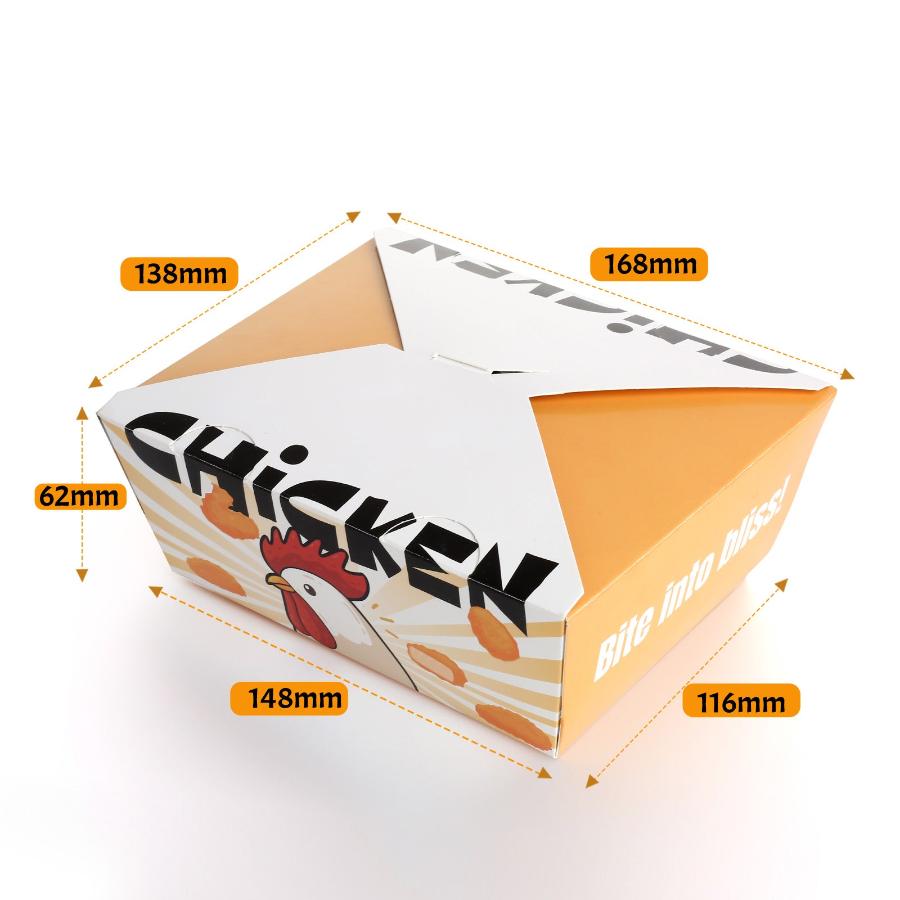 Chicken Meal Box - Aluminized Paper Box