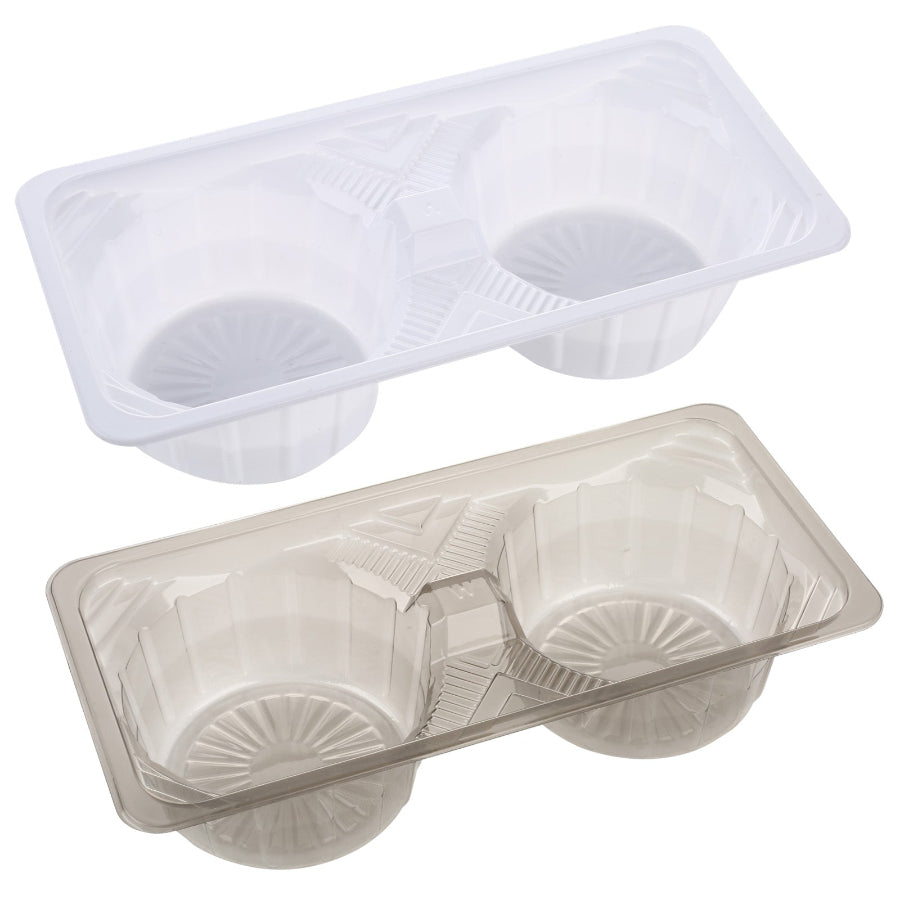 2 Cups PET Holder Tray