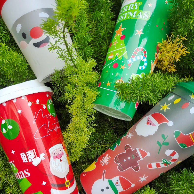 22oz Christmas Milktea Cup - 4 Design