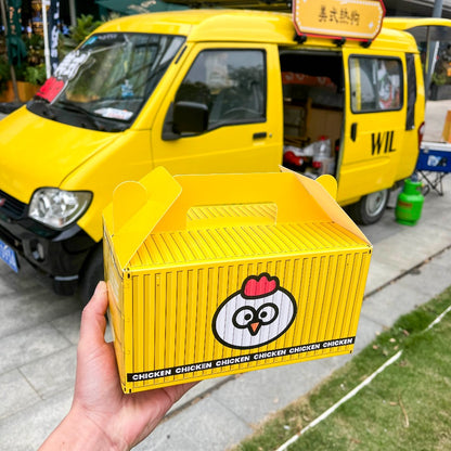 Customized logo food takeout box