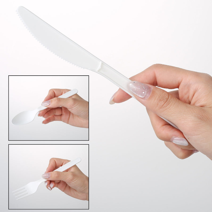 PLA Cutlery -Individual Forks, knives, and spoons