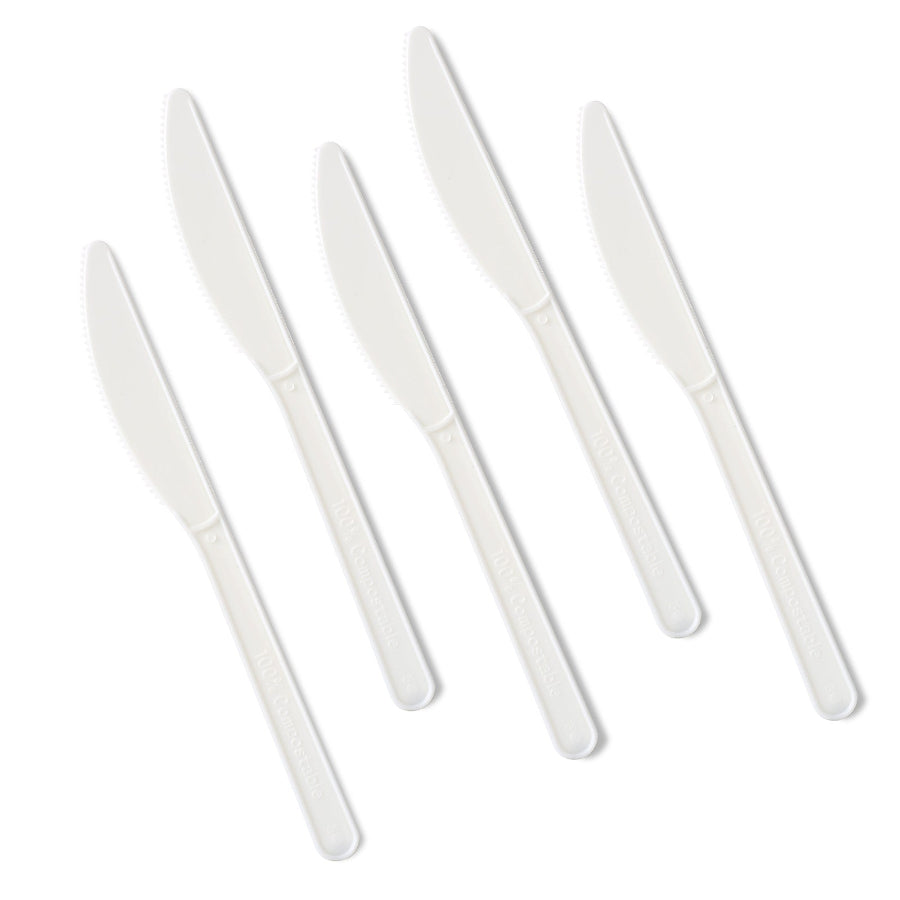 PLA Cutlery -Individual Forks, knives, and spoons