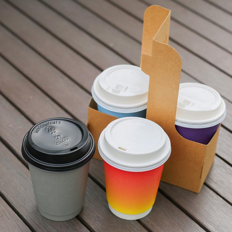 Gradient Double Wall Paper Cup | 90mm-12oz