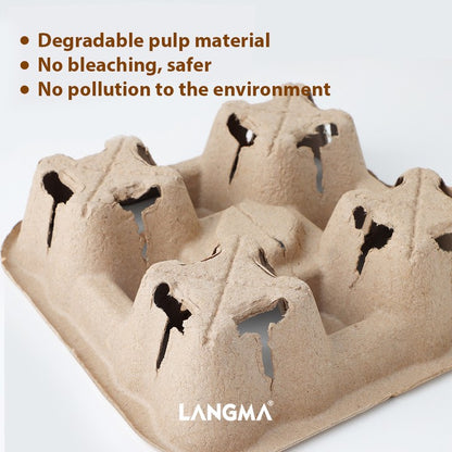 4-Cup Puly Holder Tray